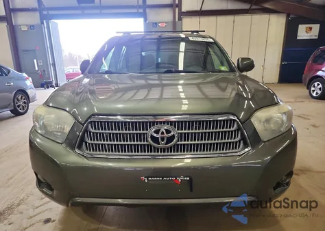 2008 Toyota Highlander Hybrid Limited из США, поврежденный, VIN JTEEW44A482021055